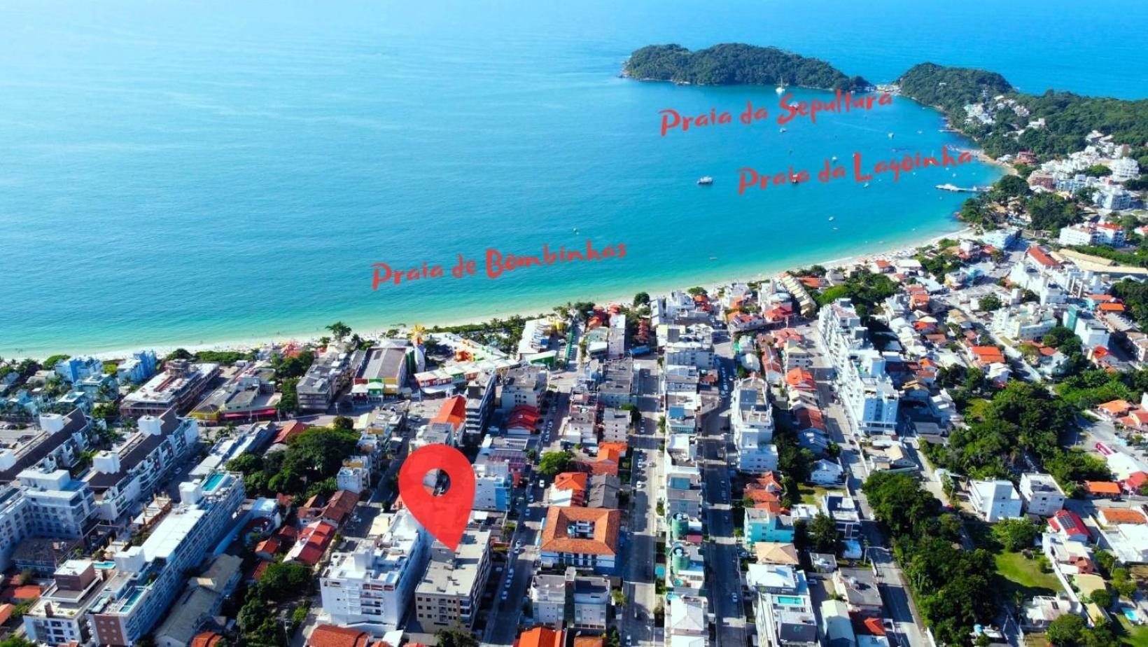 1090 Finamente Decorado 03 Suites Na Praia De Bombinhas Eksteriør billede