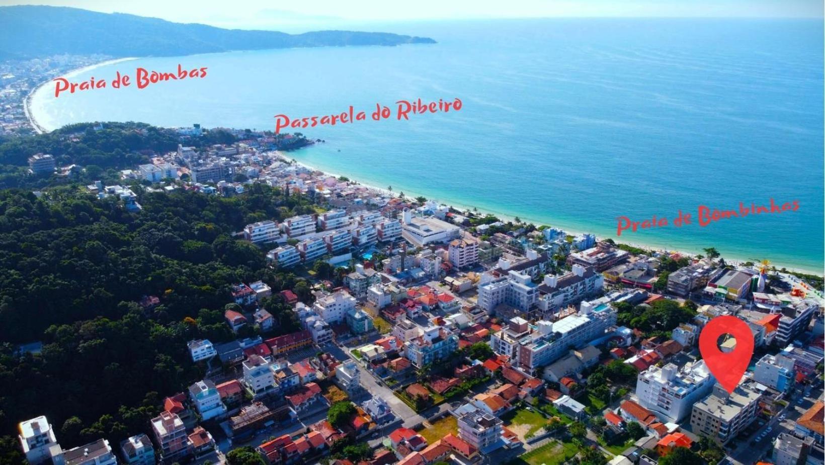 1090 Finamente Decorado 03 Suites Na Praia De Bombinhas Eksteriør billede